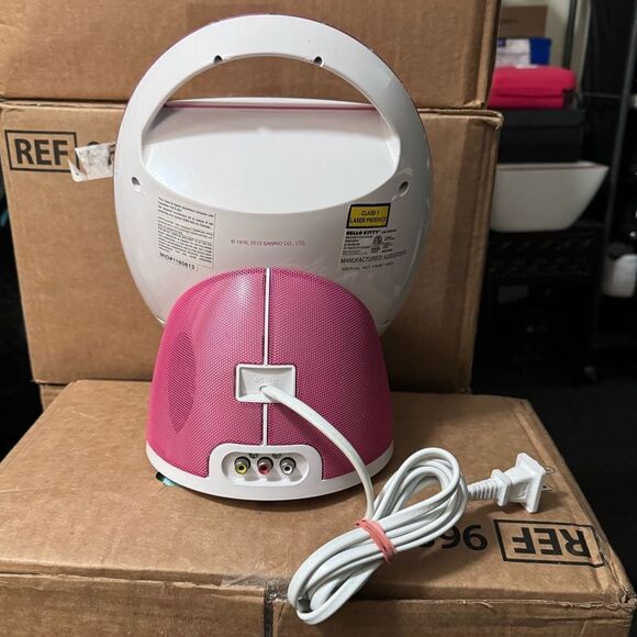 Hello Kitty Disco Party CDG Karaoke Machine CD Player No Microphone, Tested - Picture 7 of 12